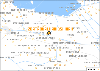 map of ‘Izbat ‘Abd al Ḩamīd Shīḩah