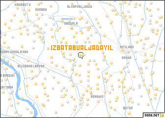 map of ‘Izbat Abū al Jadāyil