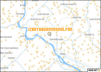 map of ‘Izbat Abū an Naşr al Fār