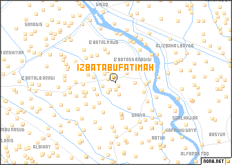 map of ‘Izbat Abū Fāţimah