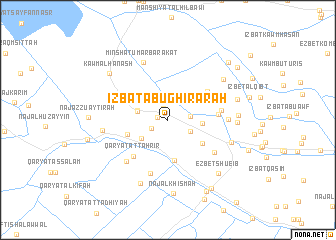 map of ‘Izbat Abū Ghirārah