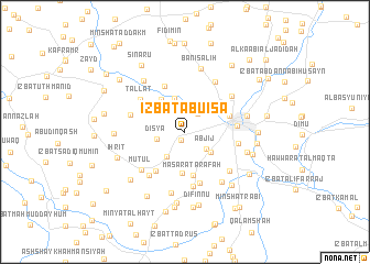 map of ‘Izbat Abū ‘Īsá