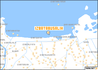 map of ‘Izbat Abū Şāliḩ