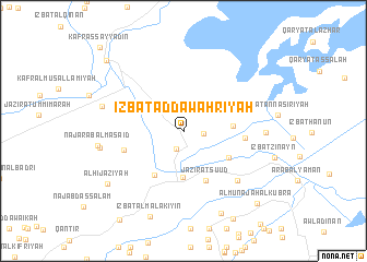 map of ‘Izbat aḑ Ḑawahrīyah