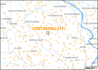 map of ‘Izbat Aḩmad Luţfī