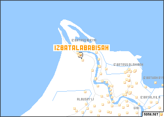 map of ‘Izbat al ‘Abābisah