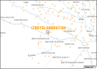 map of ‘Izbat al ‘Abbāsīyah