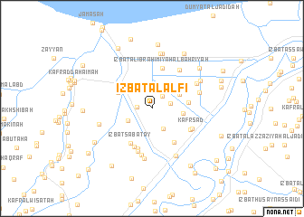 map of ‘Izbat al Alfī