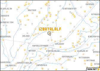 map of ‘Izbat al Alf