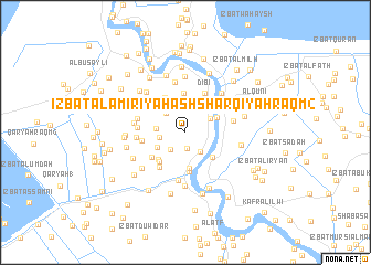 map of ‘Izbat al ‘Āmirīyah ash Sharqīyah Raqm 2