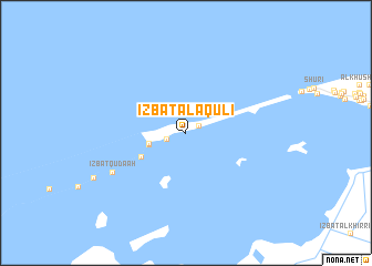 map of ‘Izbat al ‘Aqūlī