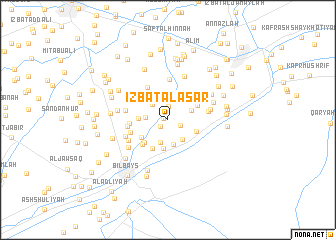 map of ‘Izbat al A‘sar