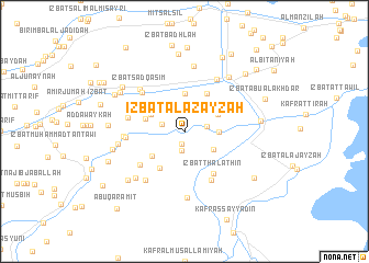 map of ‘Izbat al ‘Azāyzah