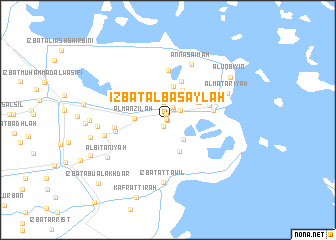 map of ‘Izbat al Başāylah