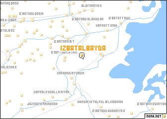 map of ‘Izbat al Bayḑāʼ