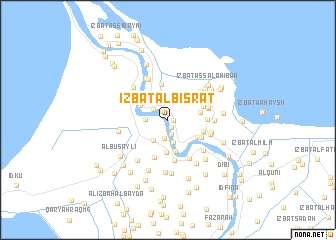 map of ‘Izbat al Bişrāţ