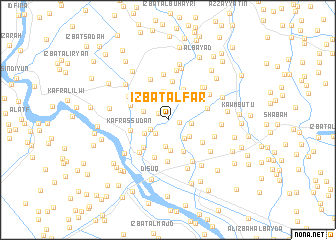 map of ‘Izbat al Fār
