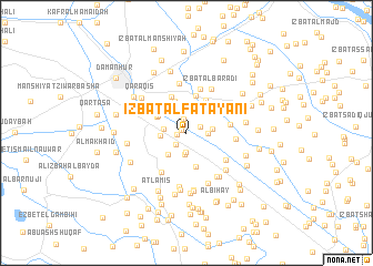 map of ‘Izbat al Fatayānī