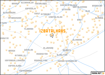 map of ‘Izbat al Ḩabs