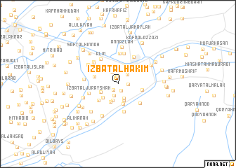 map of ‘Izbat al Ḩakīm