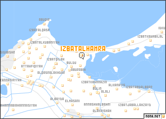 map of ‘Izbat al Ḩamrā