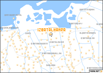 map of ‘Izbat al Ḩamrāʼ