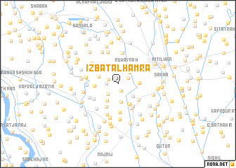 map of ‘Izbat al Ḩamrāʼ