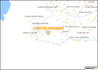 map of ‘Izbat al Ḩamūdāt