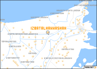 map of ‘Izbat al Hawwāshah