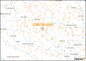 map of ‘Izbat al Ḩikr