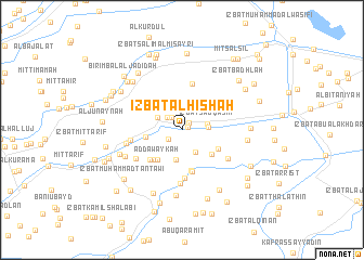 map of ‘Izbat al Hīshah