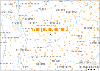 map of ‘Izbat ‘Alī Muḩammad