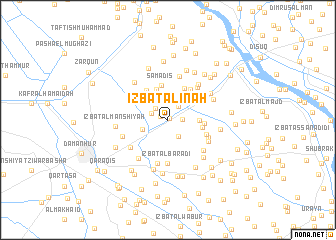 map of ‘Izbat Alīnah