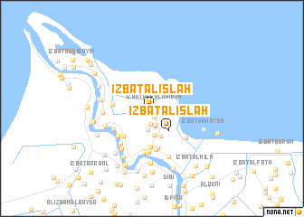 map of ‘Izbat al Işlāḩ