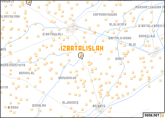 map of ‘Izbat al Işlāḩ