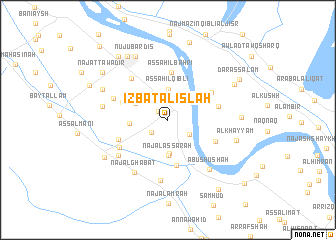 map of ‘Izbat al Işlāḩ