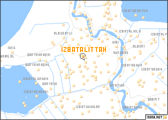 map of ‘Izbat al ‘Ittah