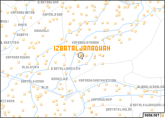 map of ‘Izbat al Janādwah