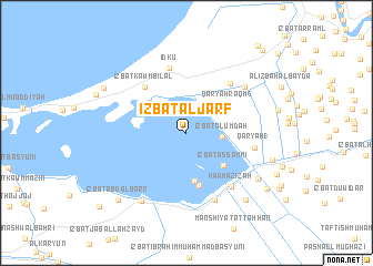 map of ‘Izbat al Jarf