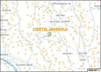 map of ‘Izbat al Jawahirjī