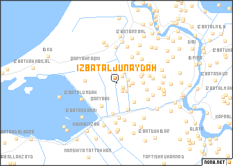map of ‘Izbat al Junaydah