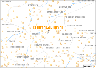 map of ‘Izbat al Juwaynī