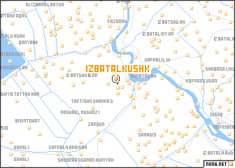 map of ‘Izbat al Kushk