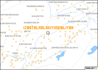 map of ‘Izbat al Malakīyīn Qibliyah