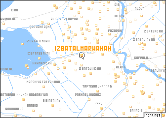 map of ‘Izbat al Marwaḩah