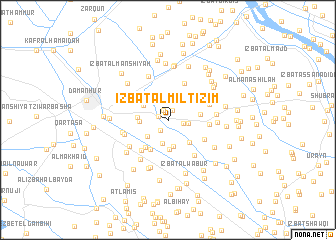 map of ‘Izbat al Miltizim