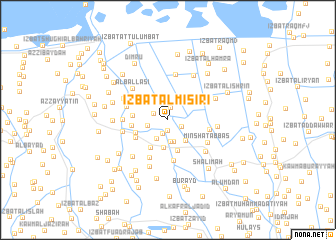 map of ‘Izbat al Misīrī