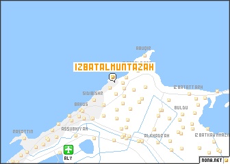 map of ‘Izbat al Muntazah