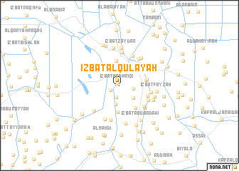 map of ‘Izbat al Qulay‘ah