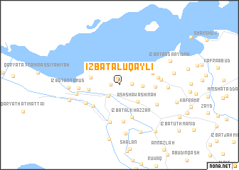 map of ‘Izbat al ‘Uqaylī